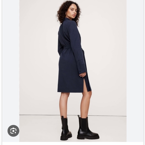 Banana Republic Tencel cotton utility dress, NWT,  size medium - Picture 5 of 6